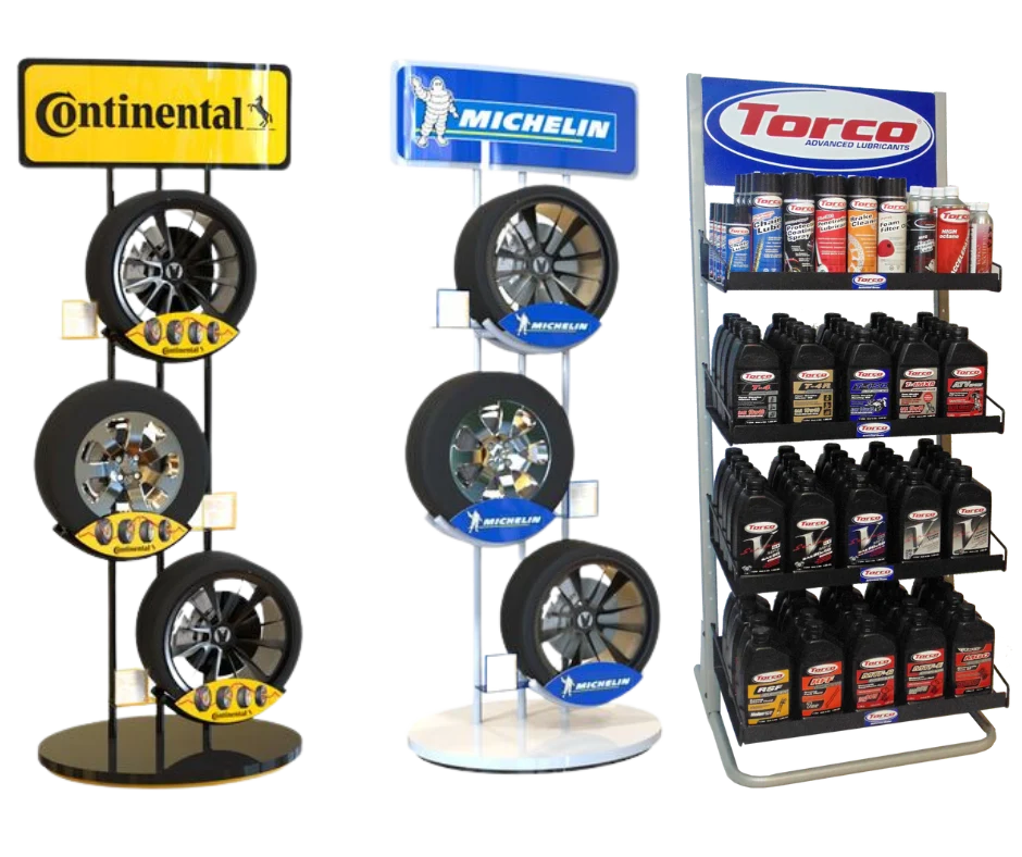 Car Parts Displays
